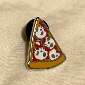 Tokidoki NYC Collection Enamel Pin Set Pin- Skull Pizza
